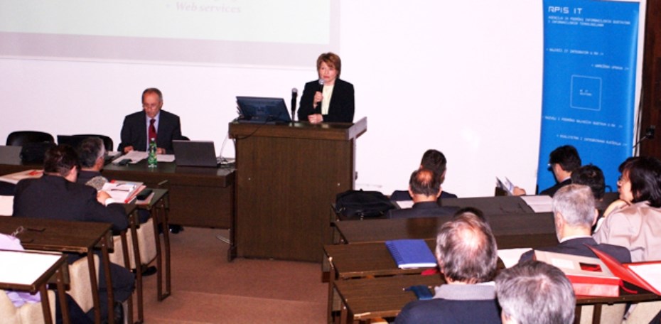 Potpredsjednica Gradske skupštine Tatjana Holjevac na seminaru „Cloud Computing Workshop 2012“